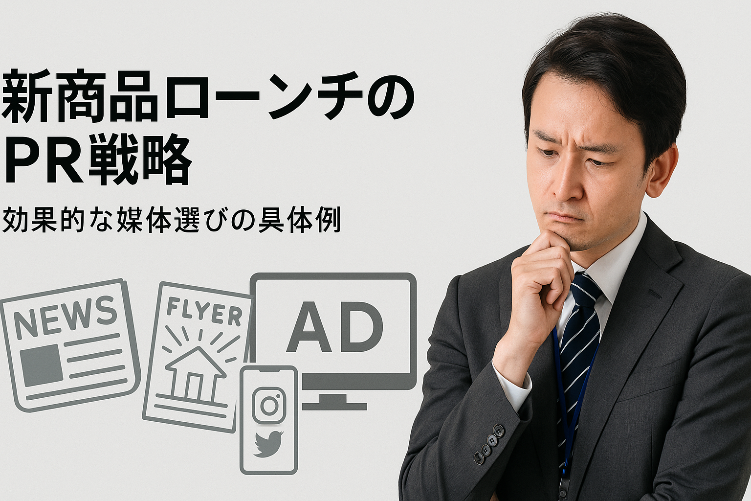 新商品ローンチのPR戦略|効果的な媒体選びを徹底解説