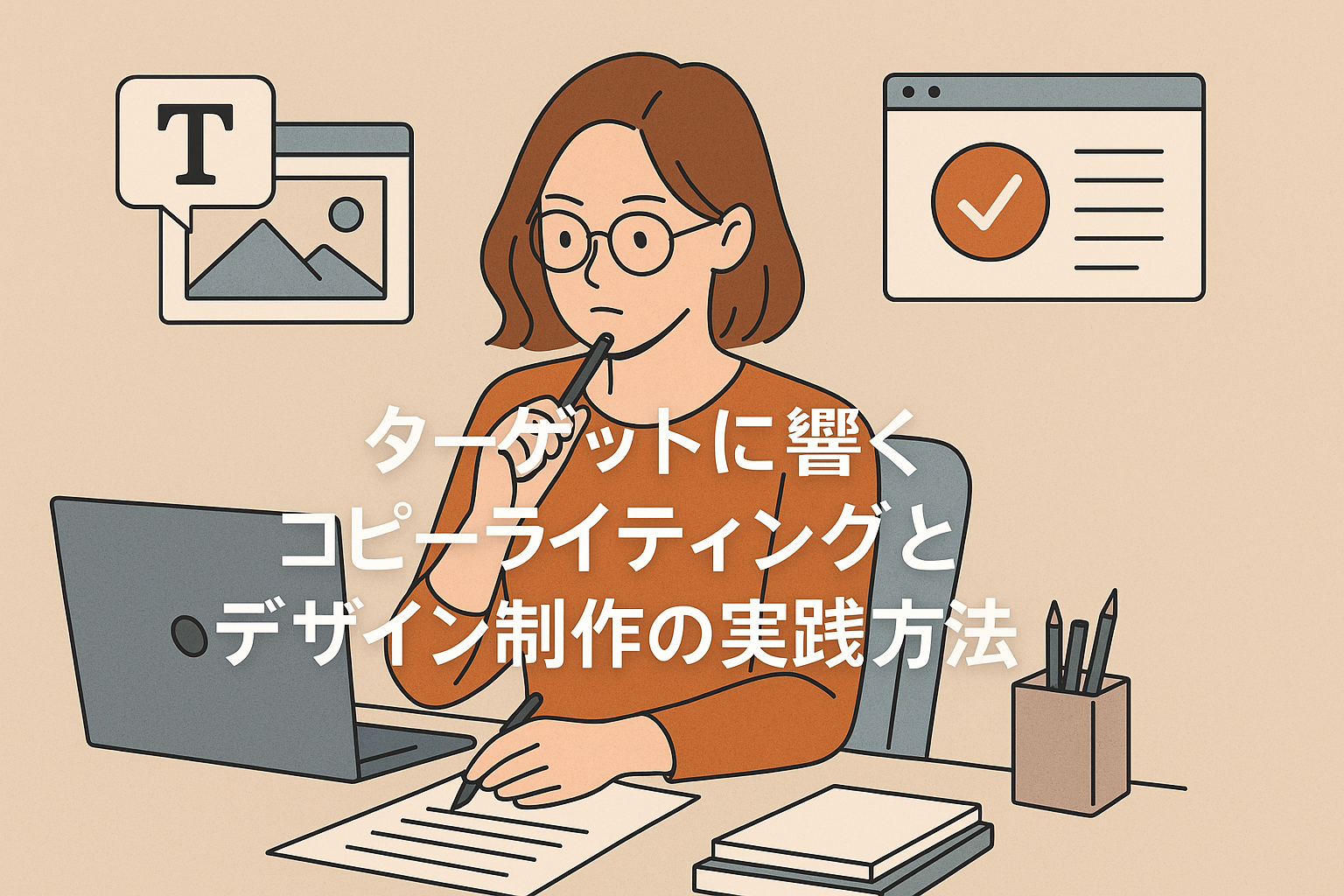 ターゲットに響くコピーとデザイン制作の秘訣