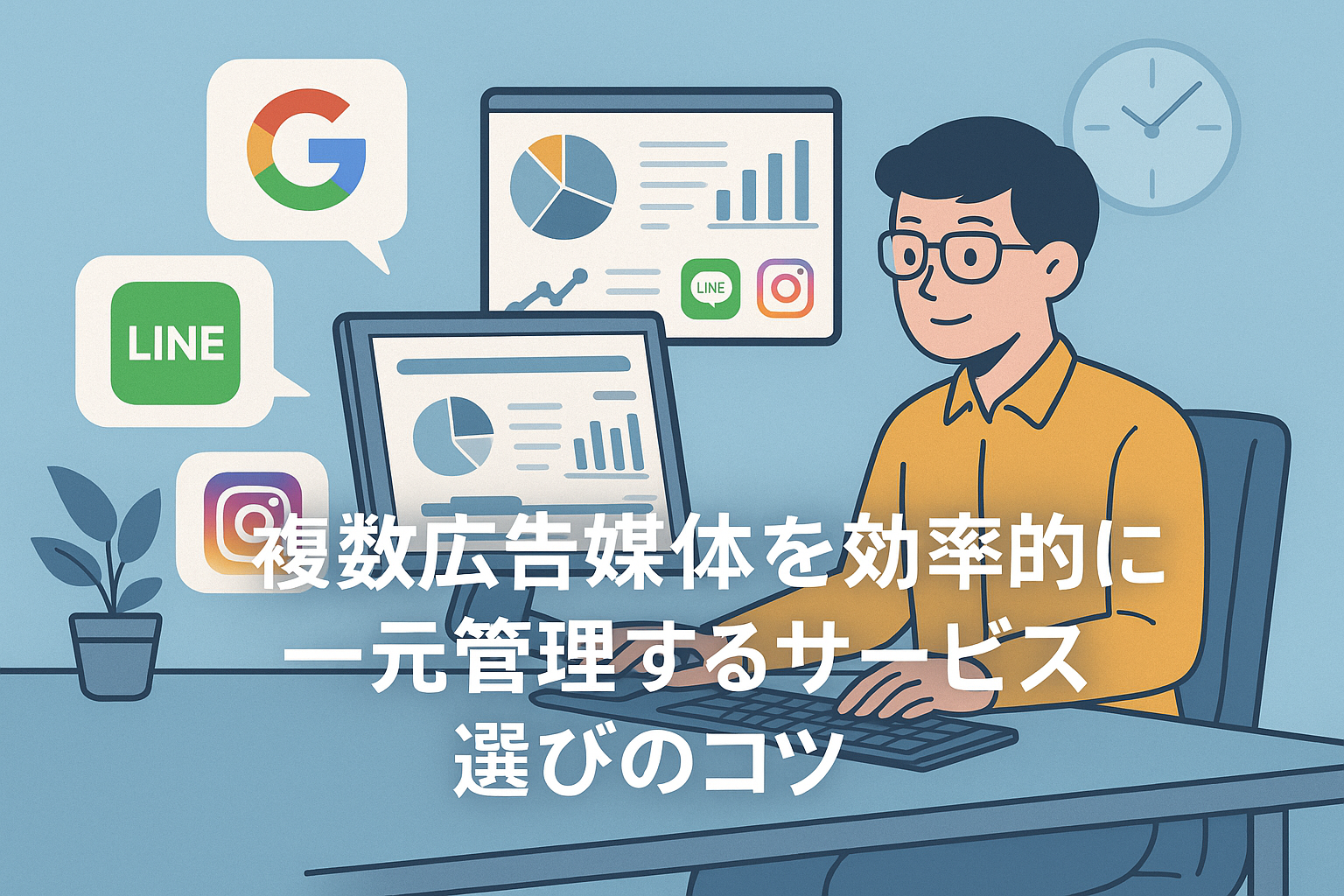 複数広告媒体を一括管理するには?おすすめツールと選定ポイントを解説
