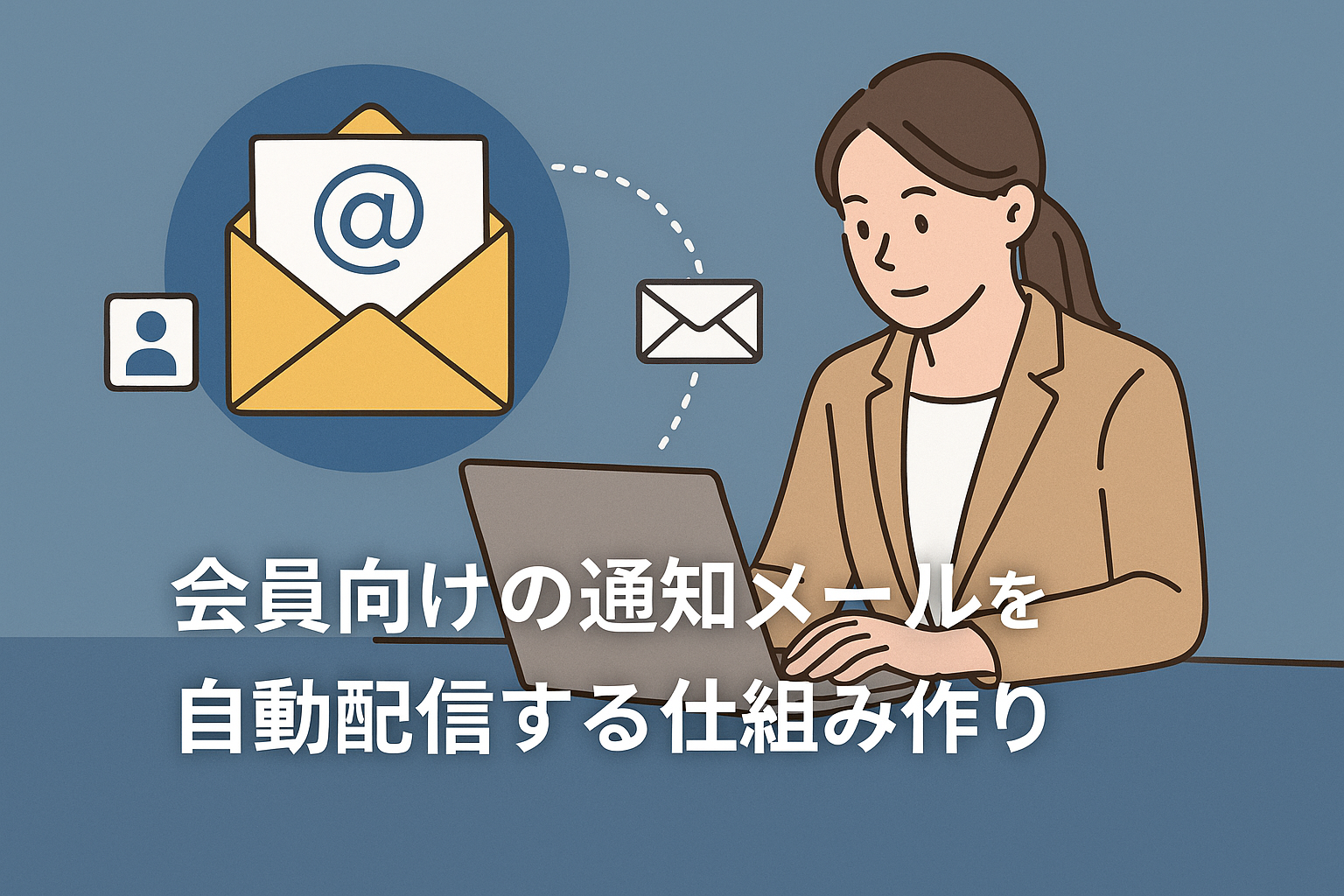 通知メールの自動配信で業務効率化!おすすめの仕組みと導入方法