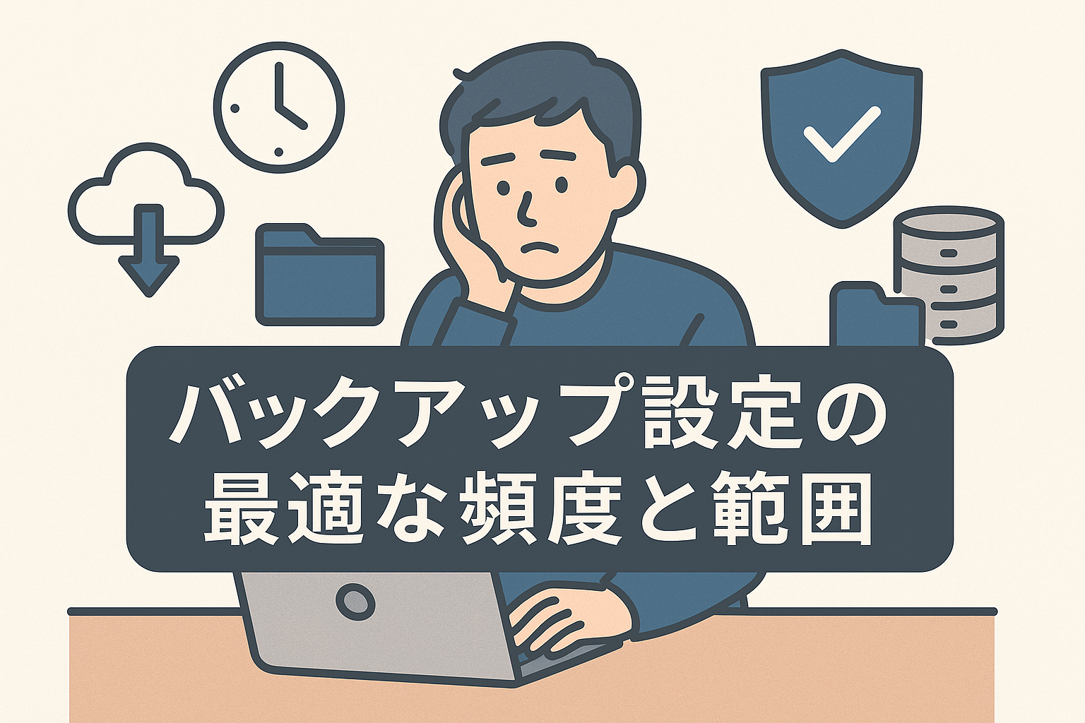 バックアップの最適な頻度と範囲を専門家が徹底解説