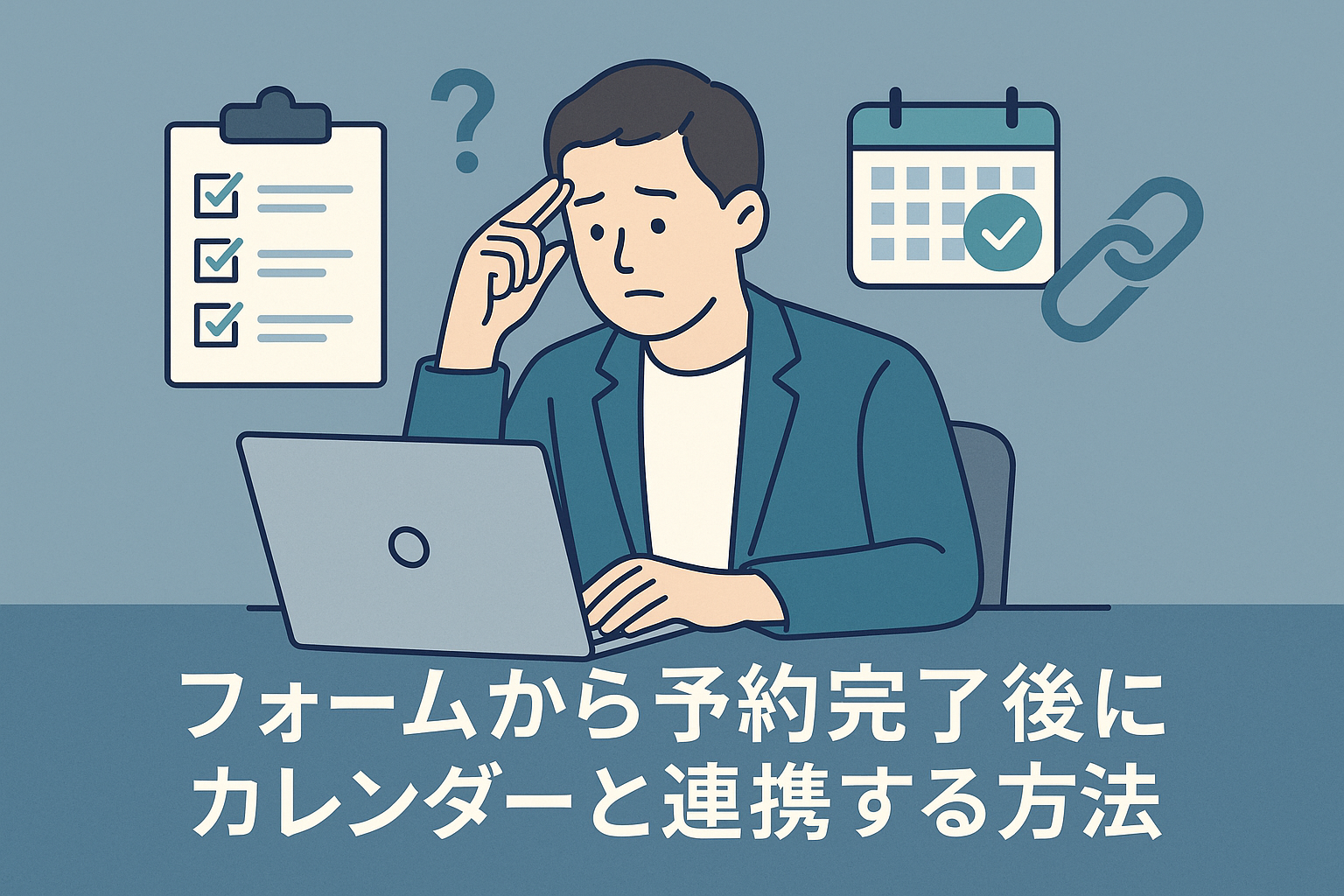 予約フォームとカレンダーの自動連携方法を徹底解説
