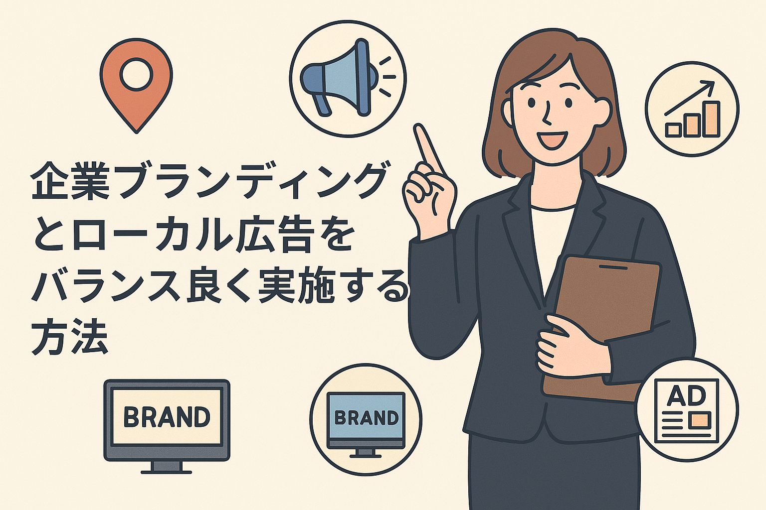 企業ブランディングとローカル広告をバランス良く実施する方法｜横浜・神奈川エリア対応