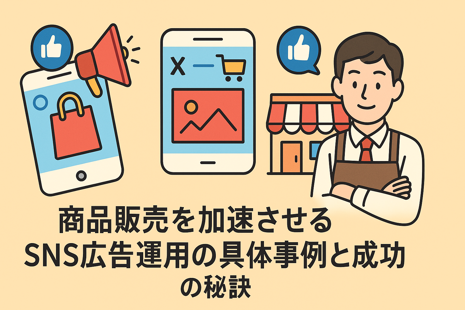 商品販売が加速！SNS広告成功の秘訣と実例