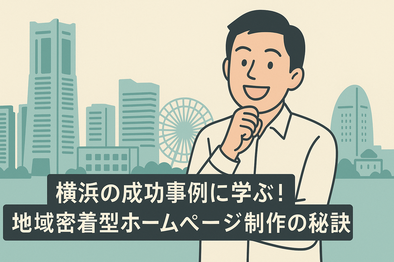 横浜の成功事例に学ぶ！地域密着型ホームページ制作の秘訣