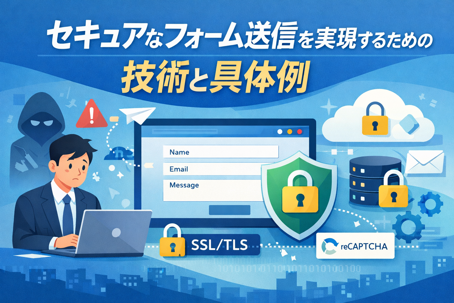 セキュアなフォーム送信技術と実装例｜企業サイトの安全対策
