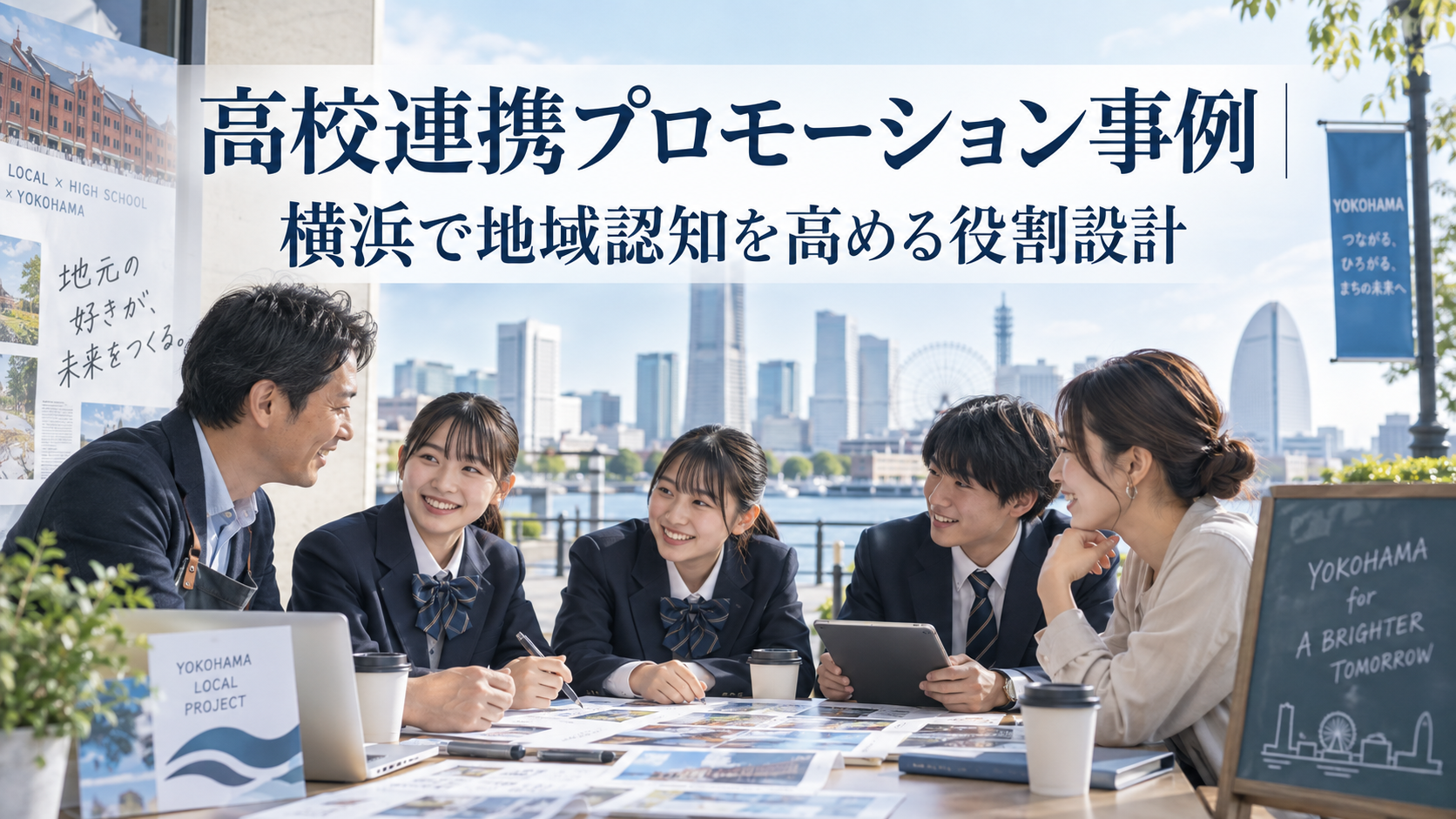 高校連携プロモーション事例｜横浜で地域認知を高める役割設計