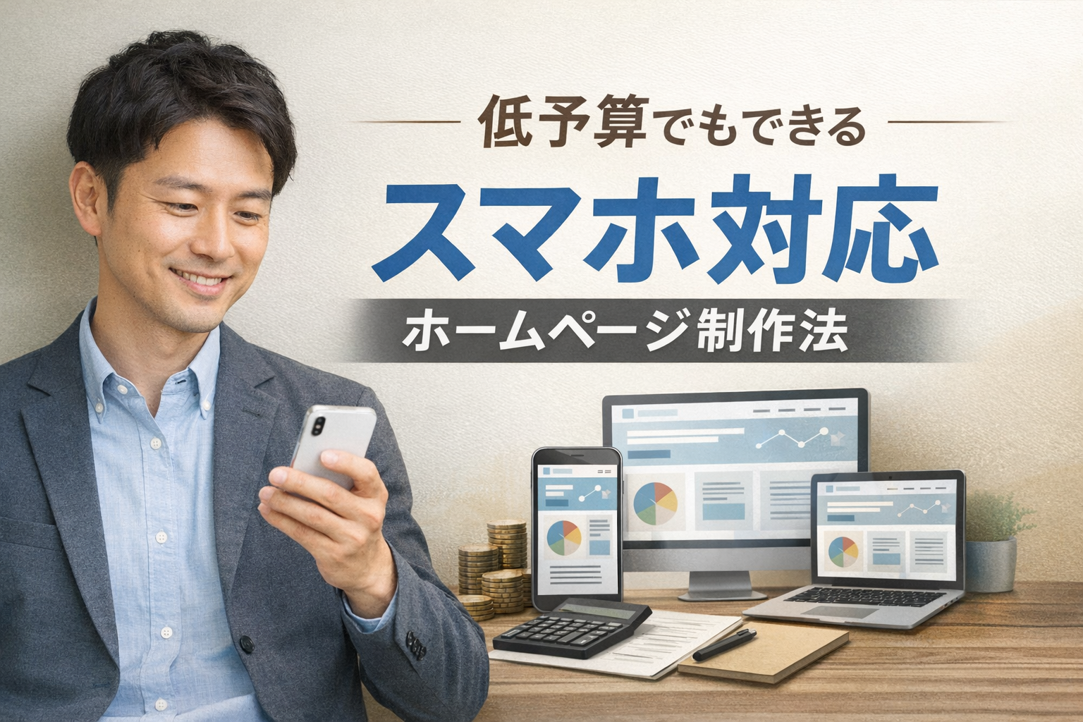 低予算でもできるスマホ対応ホームページ制作法：優先順位の決め方